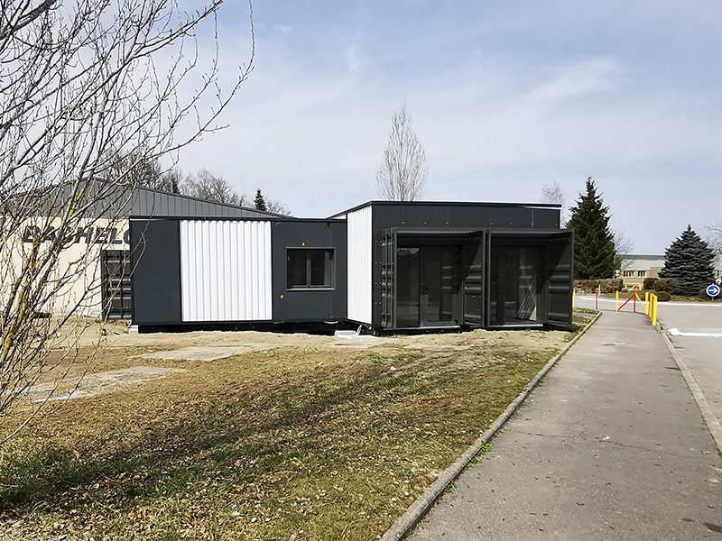 Bureaux en containers à Égletons